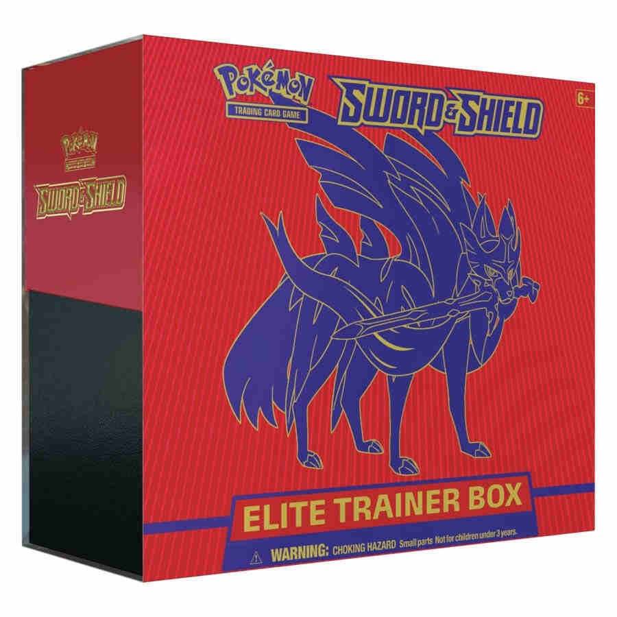 Sword & Shield : Elite Trainer Box Base Set [ Zacian, Zamazenta ]