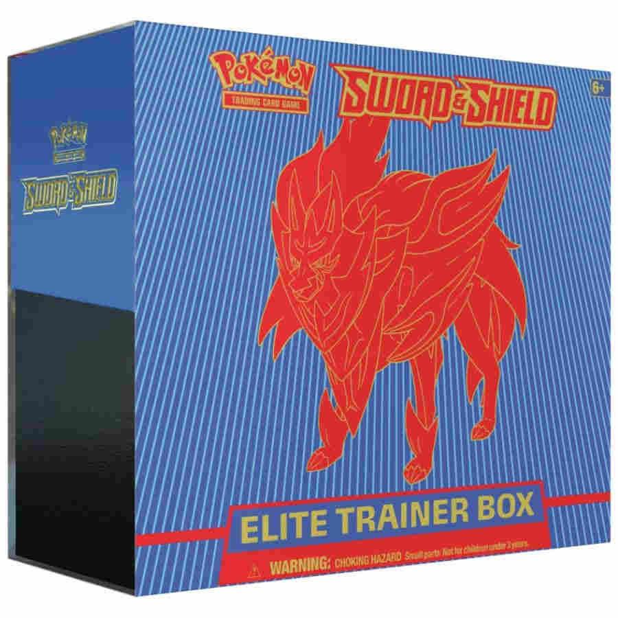 Sword & Shield : Elite Trainer Box Base Set [ Zacian, Zamazenta ]