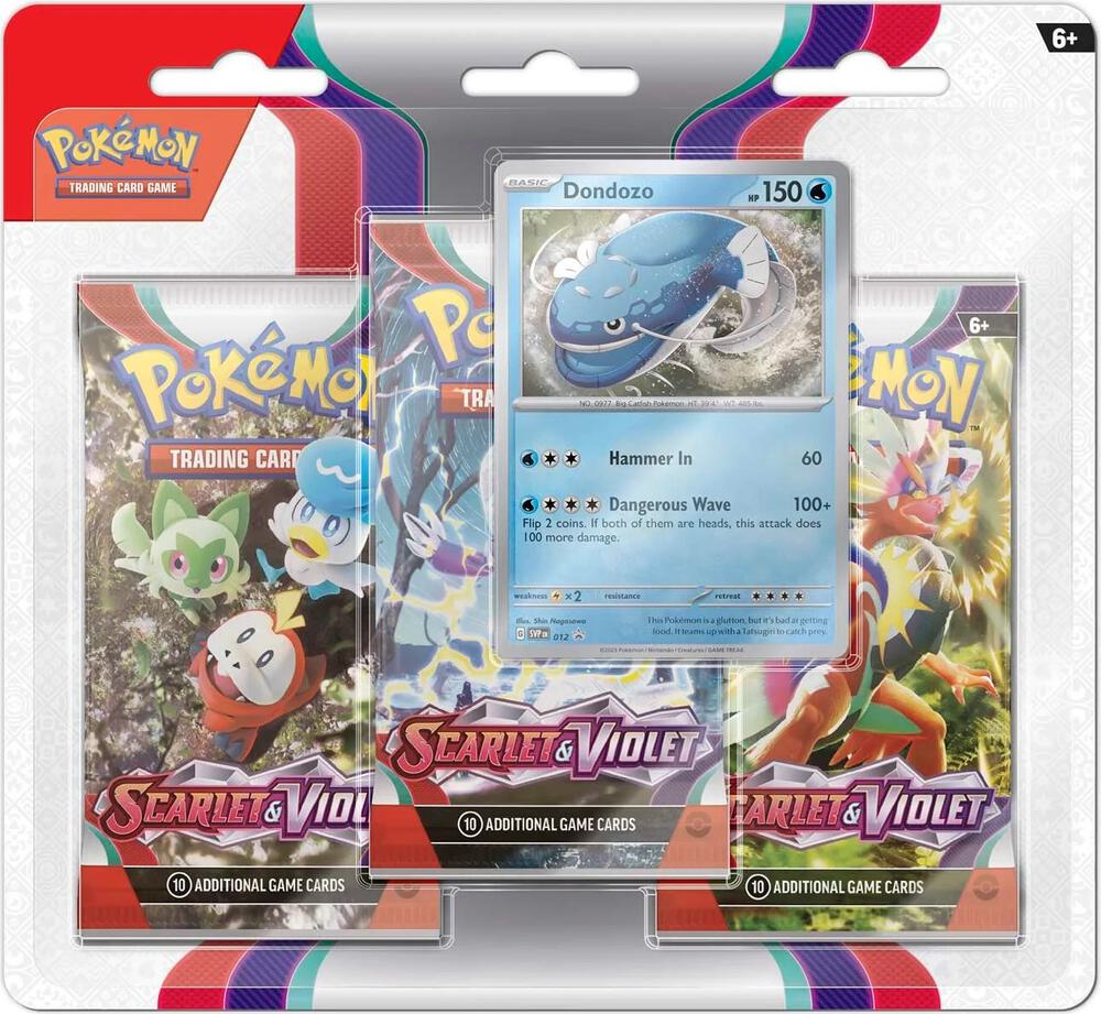 Blister : Scarlet & Violet 3 Pack