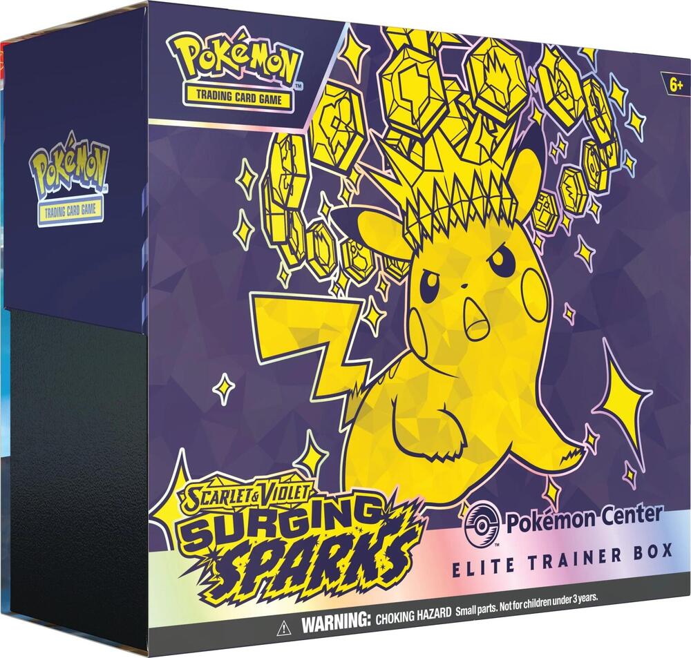Surging Sparks : Elite Trainer Box Pokemon Center