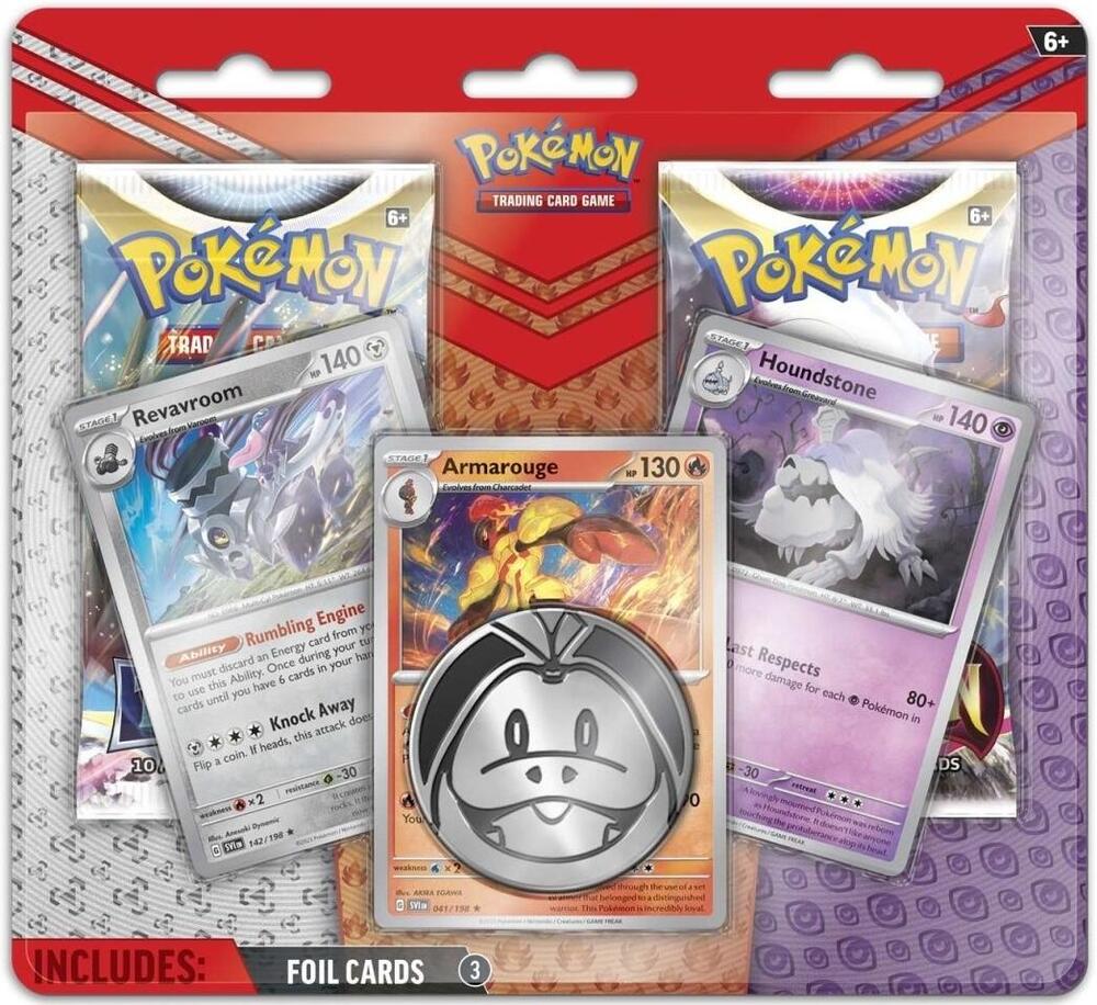 Blister: 2-Pack [Armarouge, Revavroom & Houndstone]