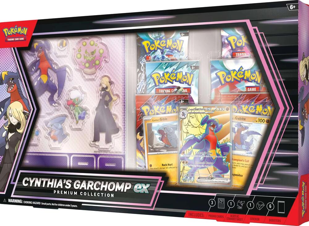 Destined Rivals : Cynthia's Garchomp ex Premium Collection