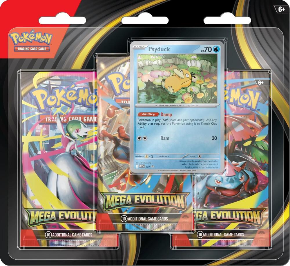 Mega Evolution : 3-Pack Blister