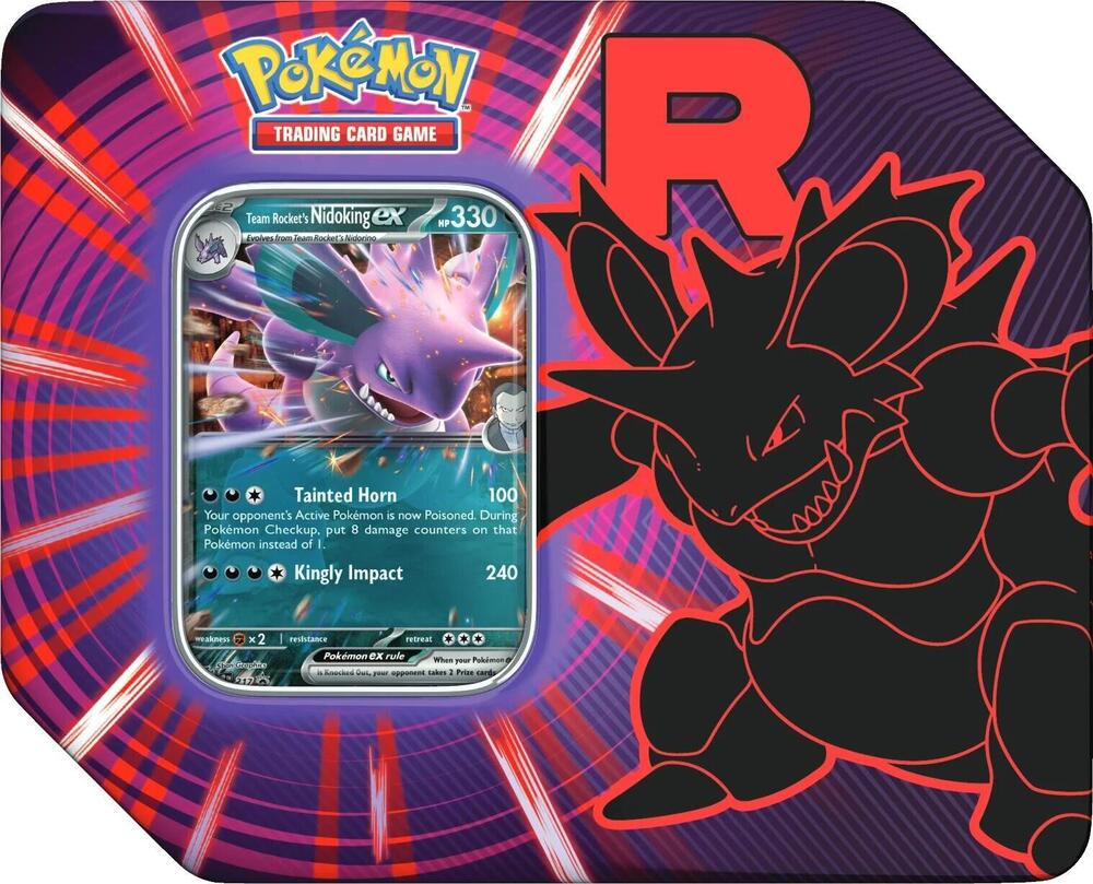 Pokemon Tins : Team Rocket Tin's