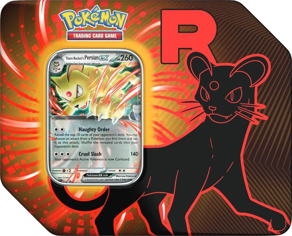 Pokemon Tins : Team Rocket Tin's