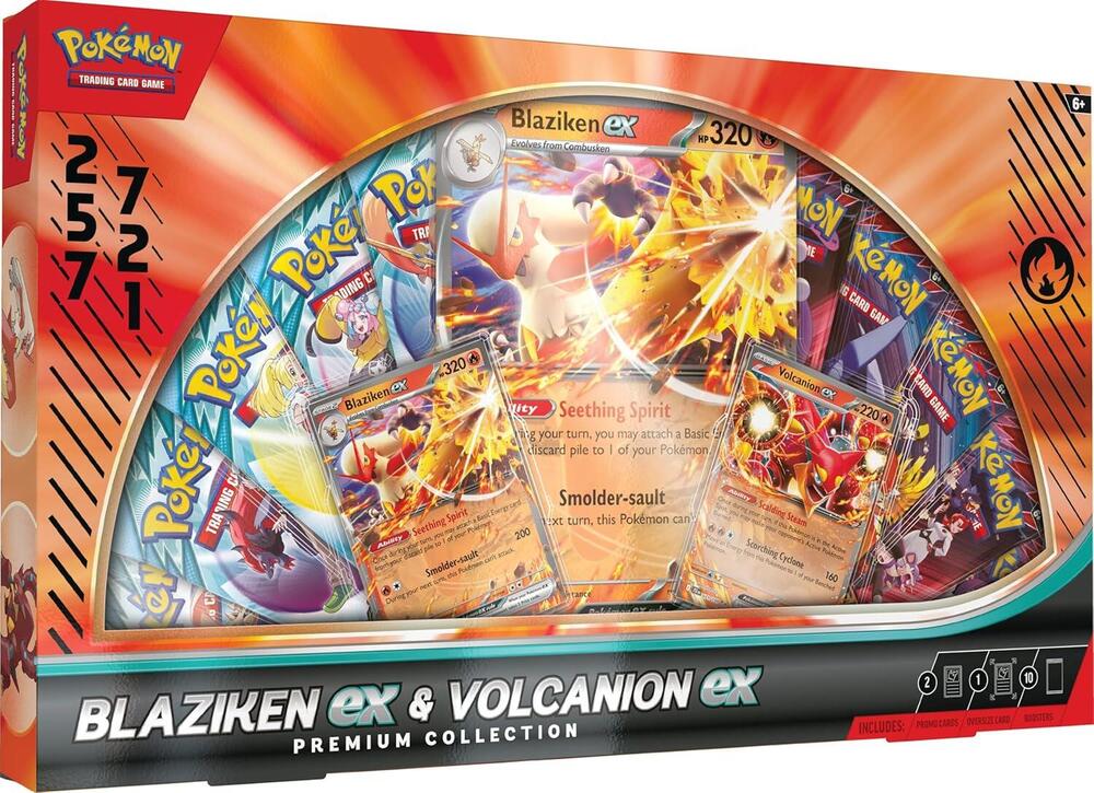 Collection Box : Blaziken & Volcanion ex Premium Collection