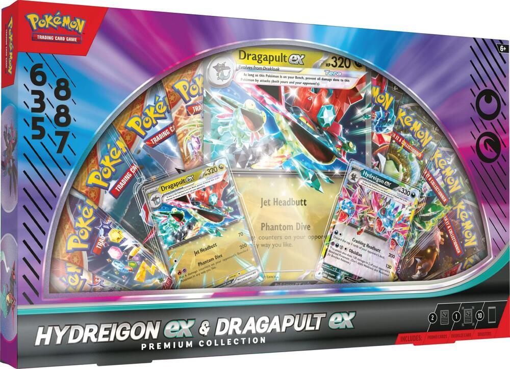 Collection Boxes : Hydreigon ex & Dragapult ex Premium Collection