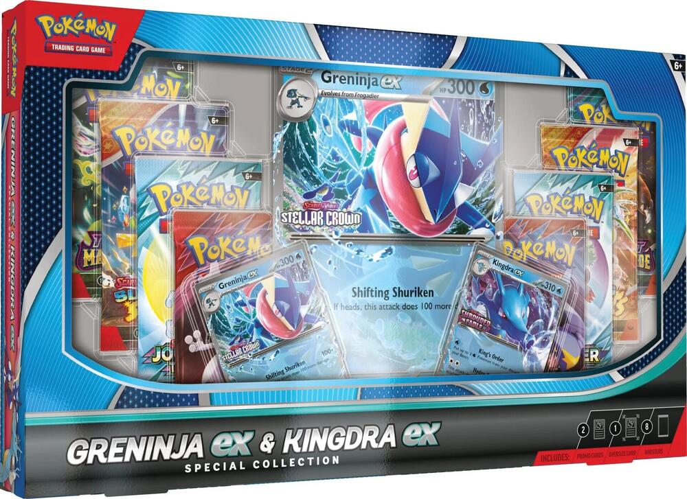 Collection Box : Kingdra ex Greninja ex Box