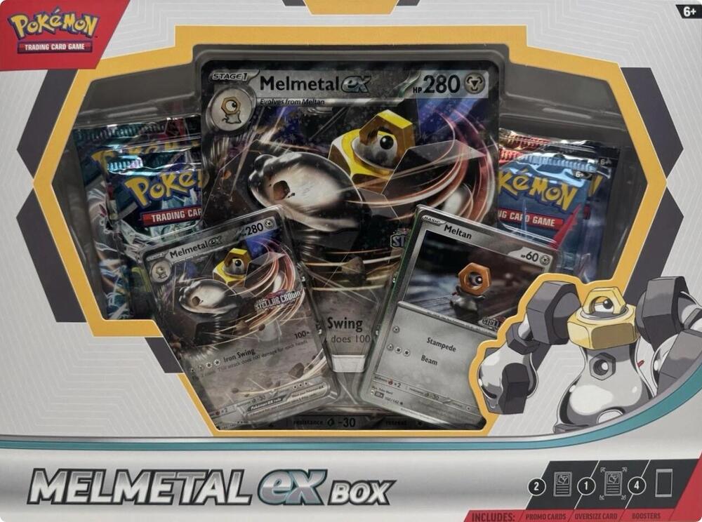 Collection Boxes : Reshiram, Kyurem, Archauldon, Melmetal ex boxes