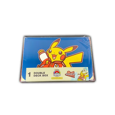Deck Box : Anaheim 2025 Pikachu double deck box